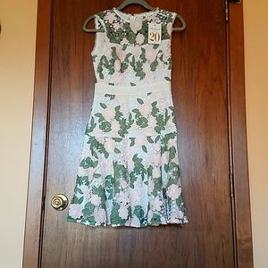 NWT. Size 2.  Shoshanna Floral Lace Dress